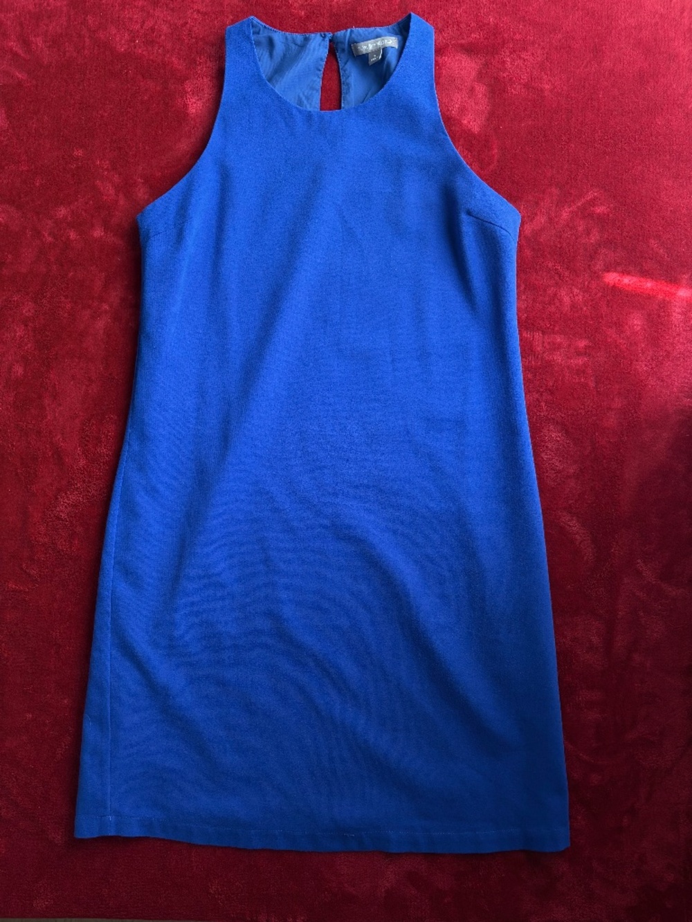 Tinley Road Royal Blue High Neck Mini Dress: Size S